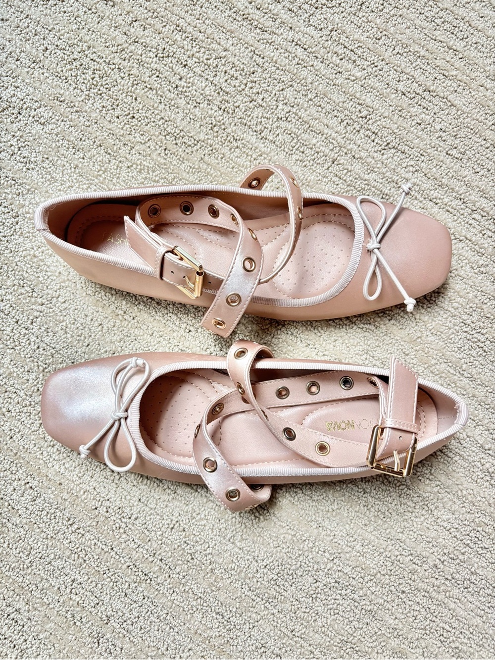 🩰 fashion nova — butterfly knot mary jane ballet flats 🩰